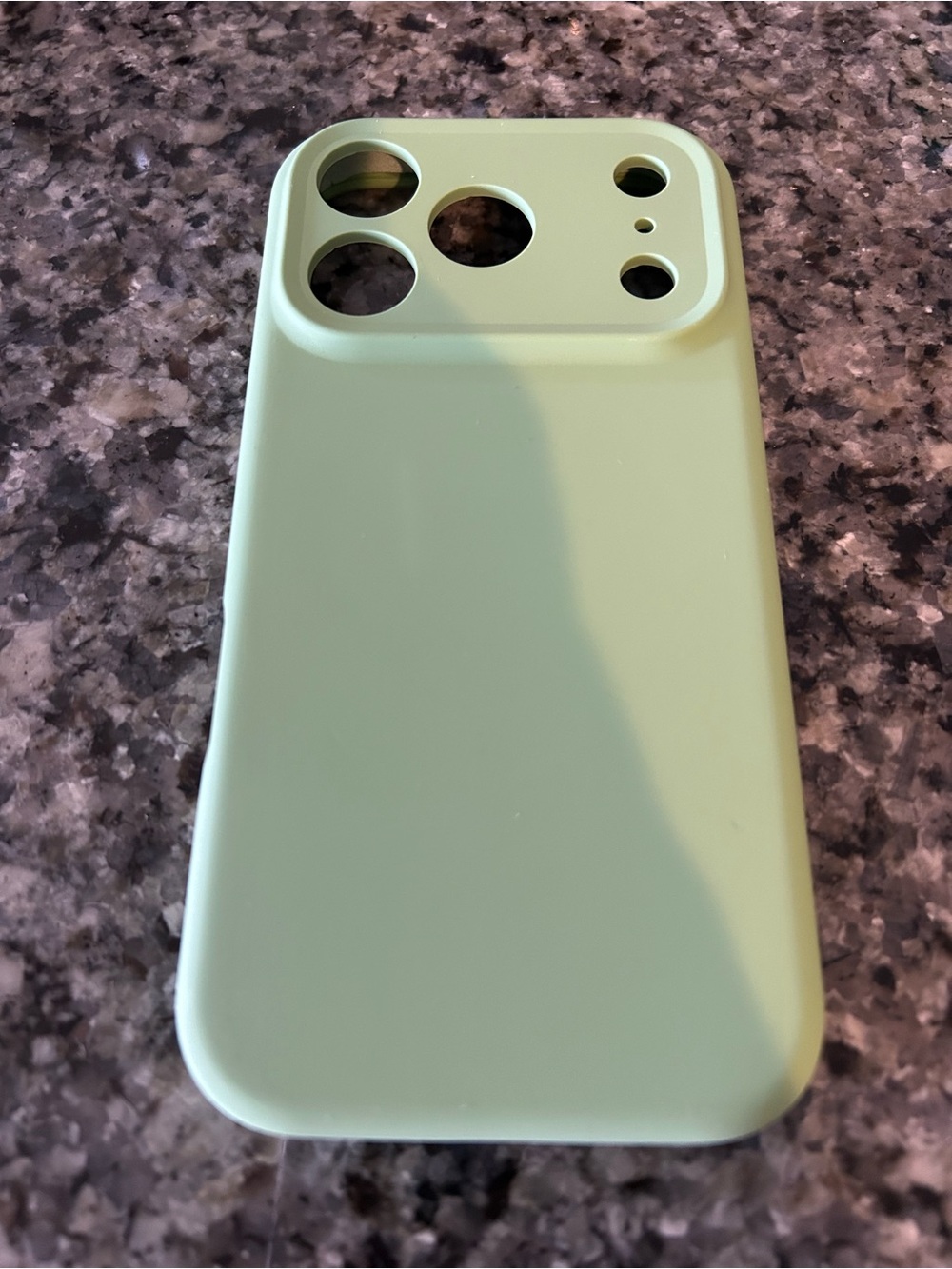 Silicone iPhone 17 Pro Case - Green